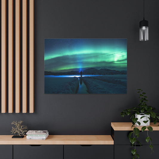 Northern Lights canvas.