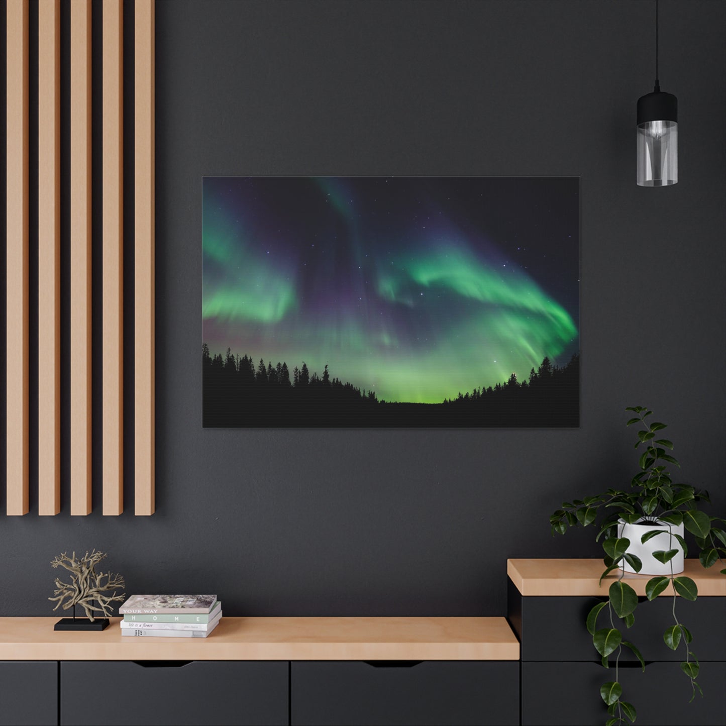 Northern Lights Canvas No.1