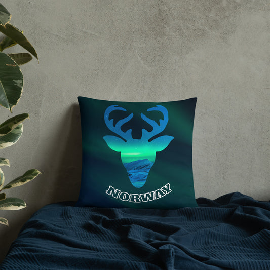 Aurora Borealis Pillow No.9