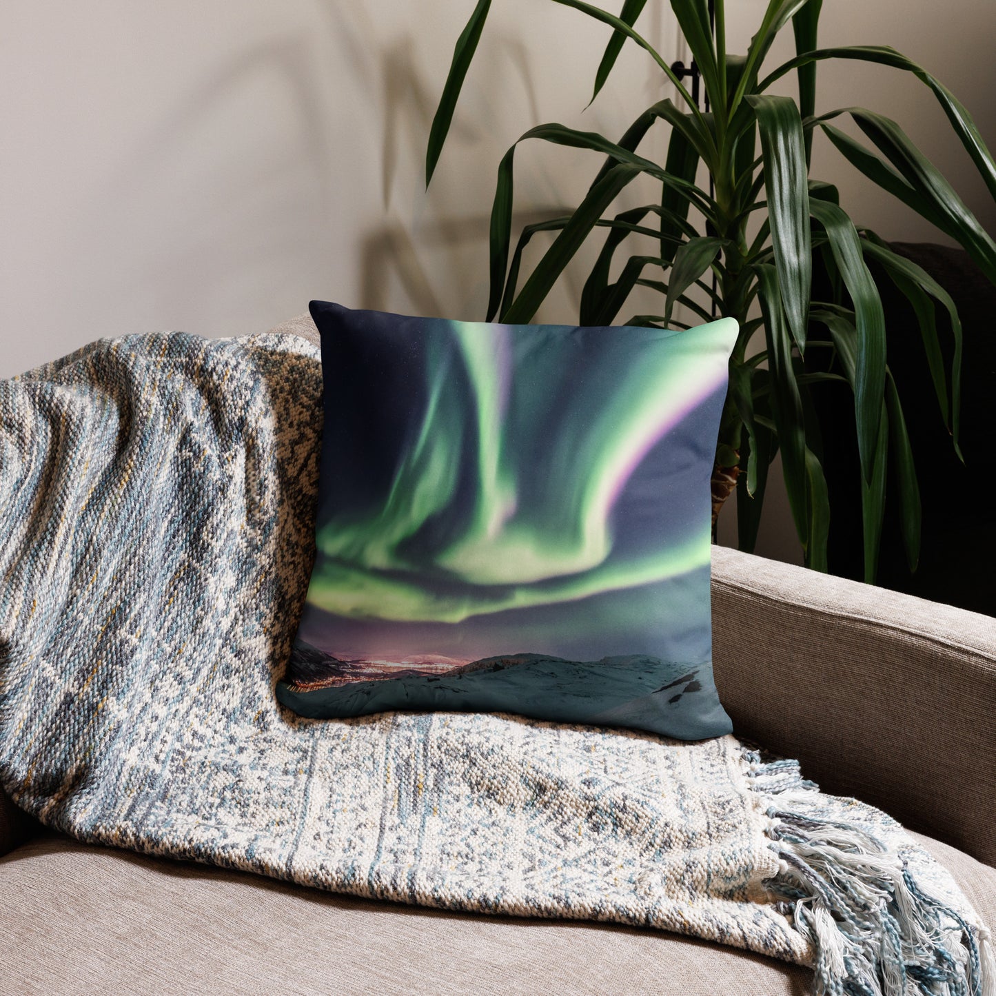 Aurora Borealis Pillow No.1