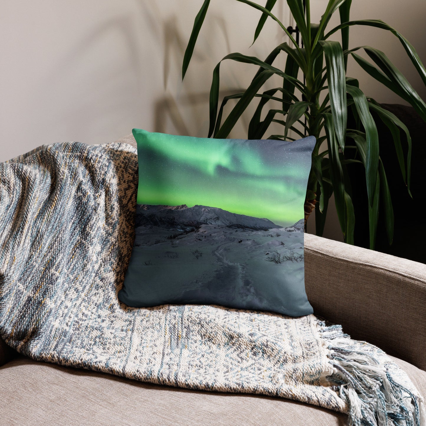 Aurora Borealis Pillow No.3