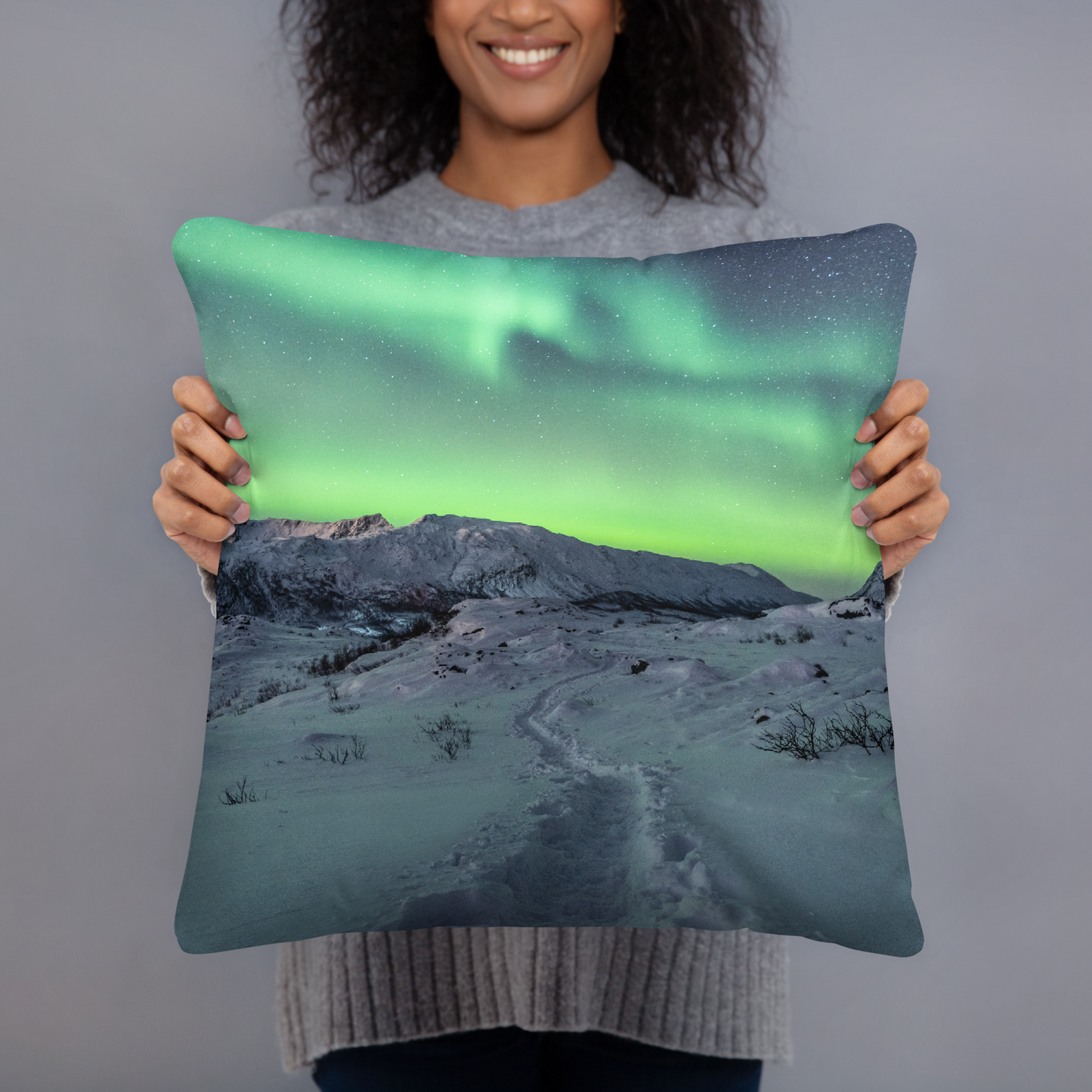 Aurora Borealis Pillow No.3