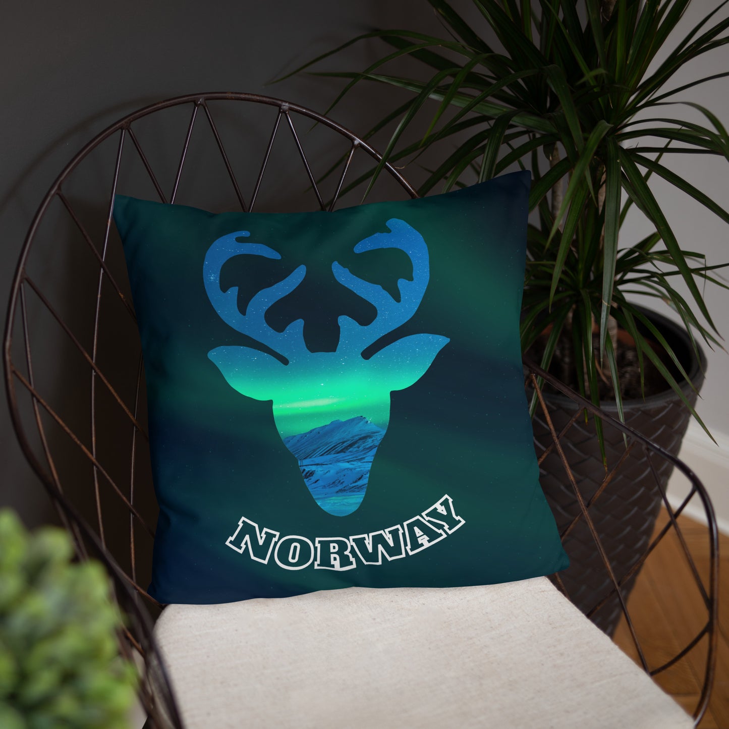 Aurora Borealis Pillow No.9