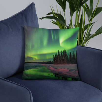 Aurora Borealis Pillow No.7