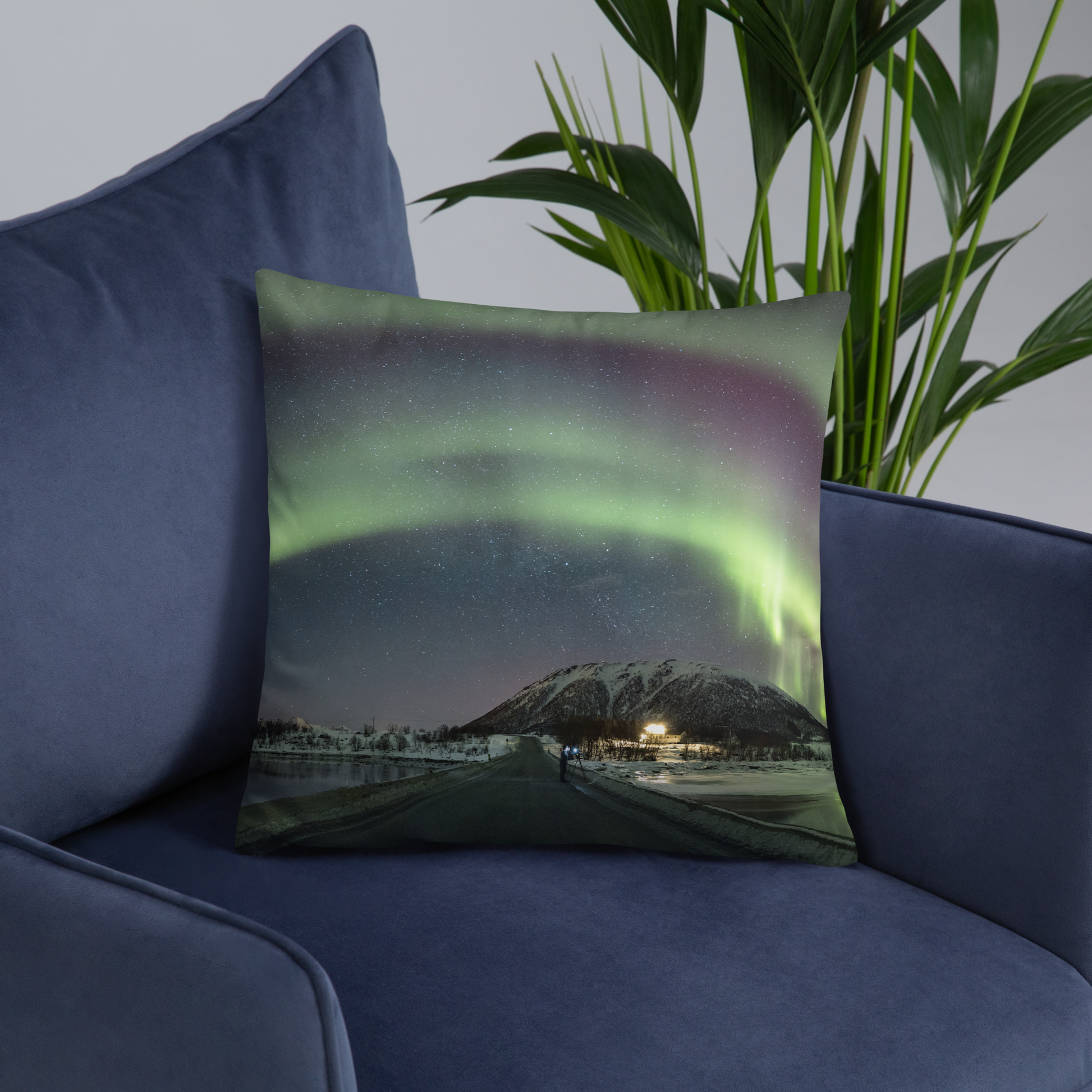 Aurora Borealis Pillow No.4