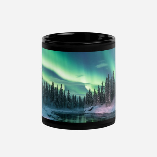 Aurora Borealis Glossy Mug No.3