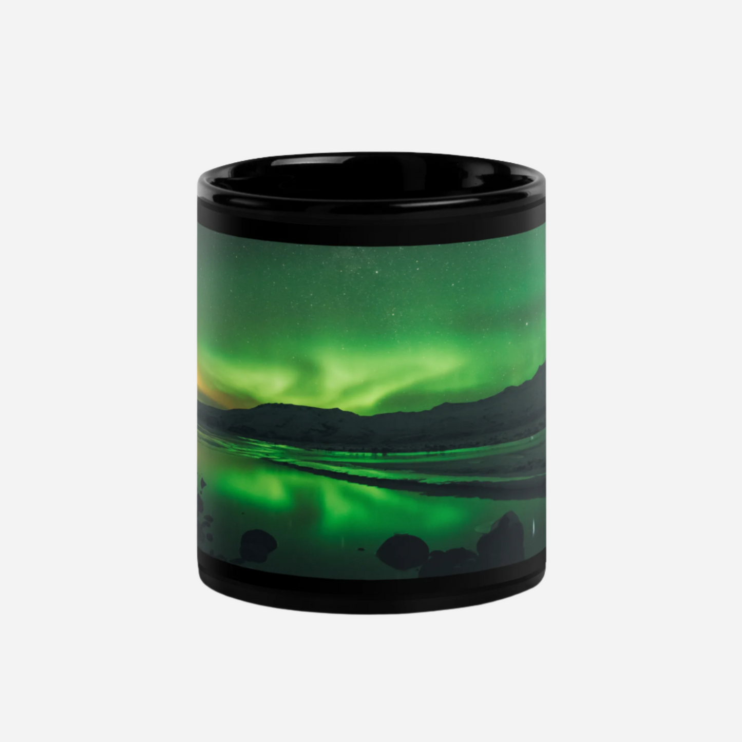 Aurora Borealis Glossy Mug No.4