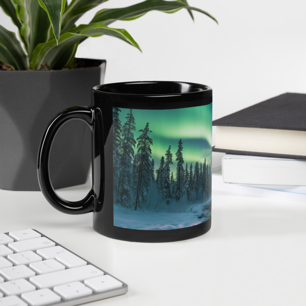 Aurora Borealis Glossy Mug No.3