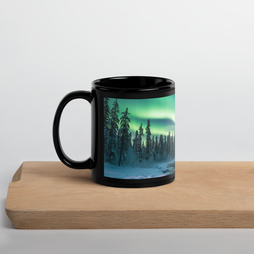 Aurora Borealis Glossy Mug No.3