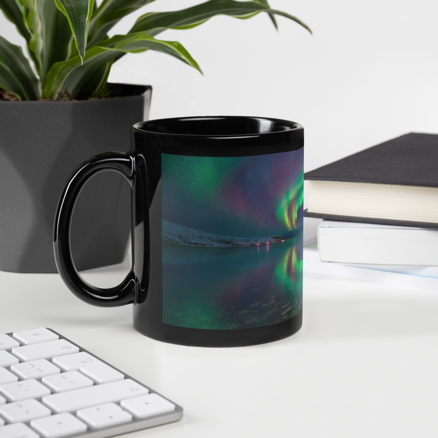 Aurora Borealis Glossy Mug No.5