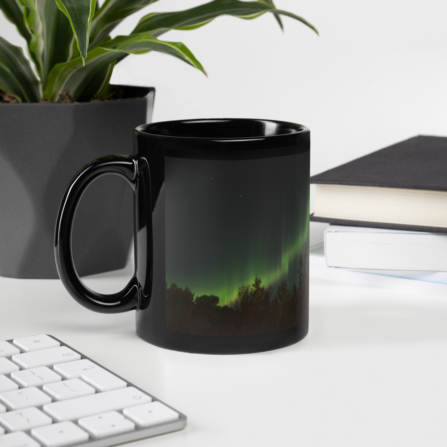 Aurora Borealis Glossy Mug No.7