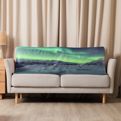 Aurora Borealis Fleece Blanket No.3