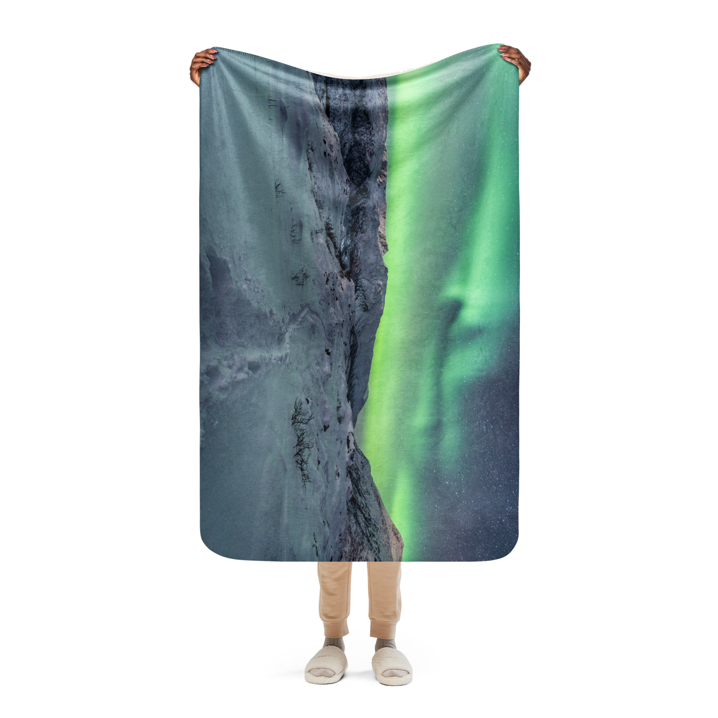 Aurora Borealis Fleece Blanket No.3