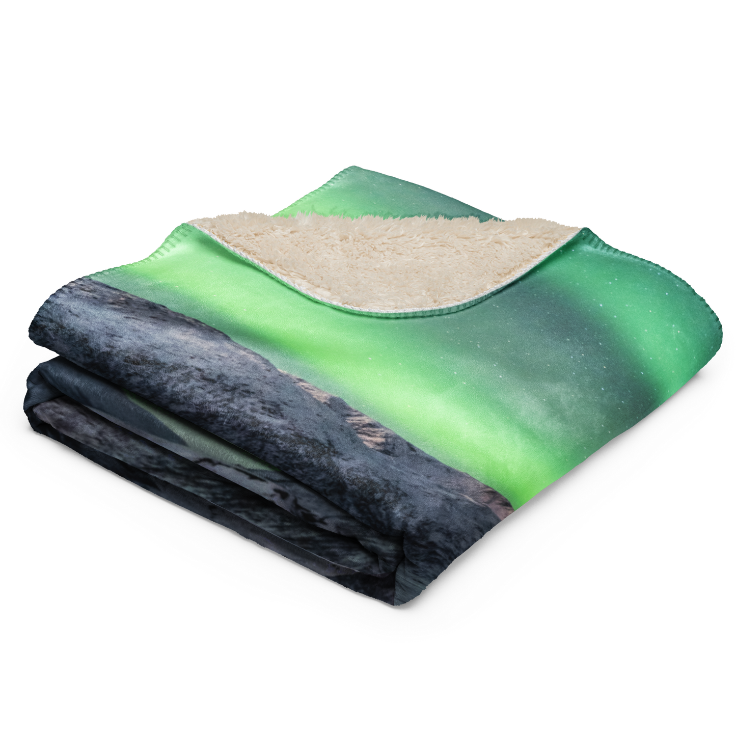 Aurora Borealis Fleece Blanket No.3