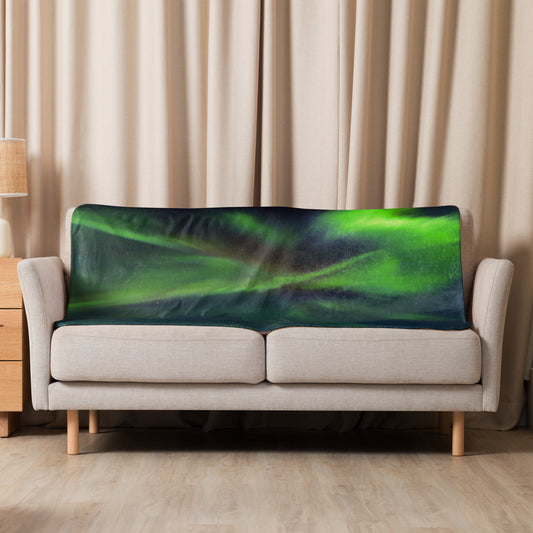 Aurora Borealis Fleece Blanket No.4