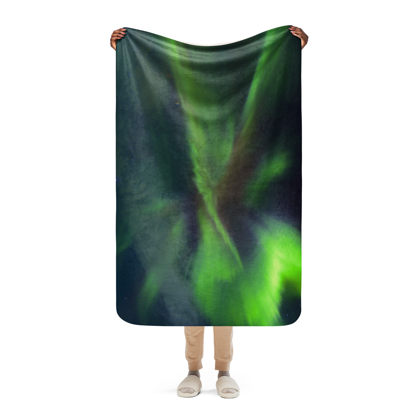 Aurora Borealis Fleece Blanket No.4