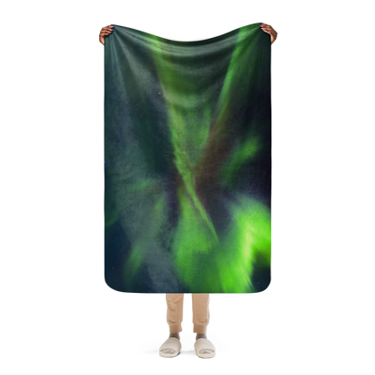 Aurora Borealis Fleece Blanket No.4