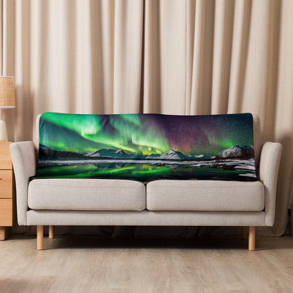 Aurora Borealis Fleece Blanket No.5