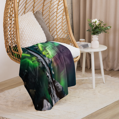 Aurora Borealis Fleece Blanket No.5