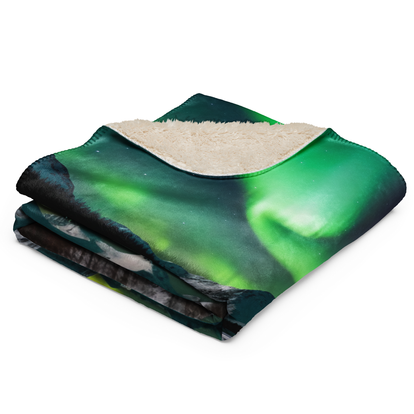 Aurora Borealis Fleece Blanket No.5