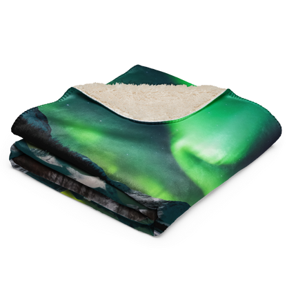 Aurora Borealis Fleece Blanket No.5