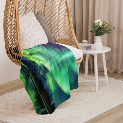 Aurora Borealis Fleece Blanket No.6