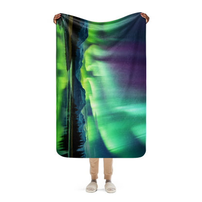 Aurora Borealis Fleece Blanket No.6