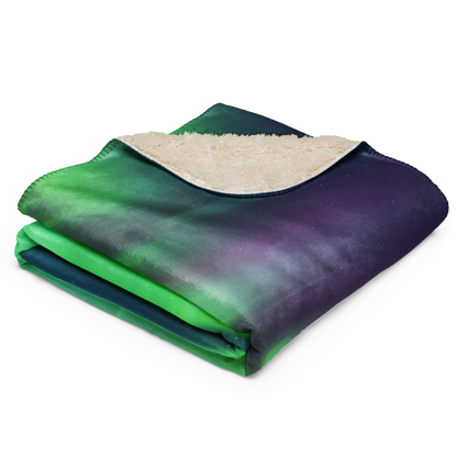 Aurora Borealis Fleece Blanket No.6