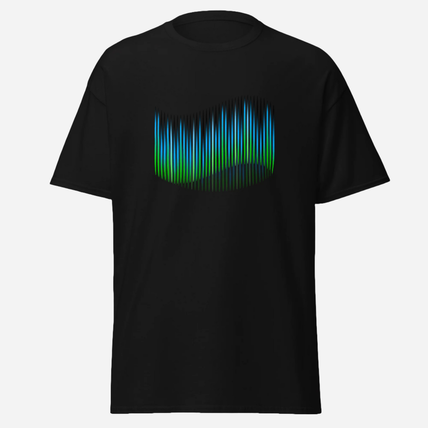 Aurora Borealis Unisex T-shirt 100% Cotton No.9