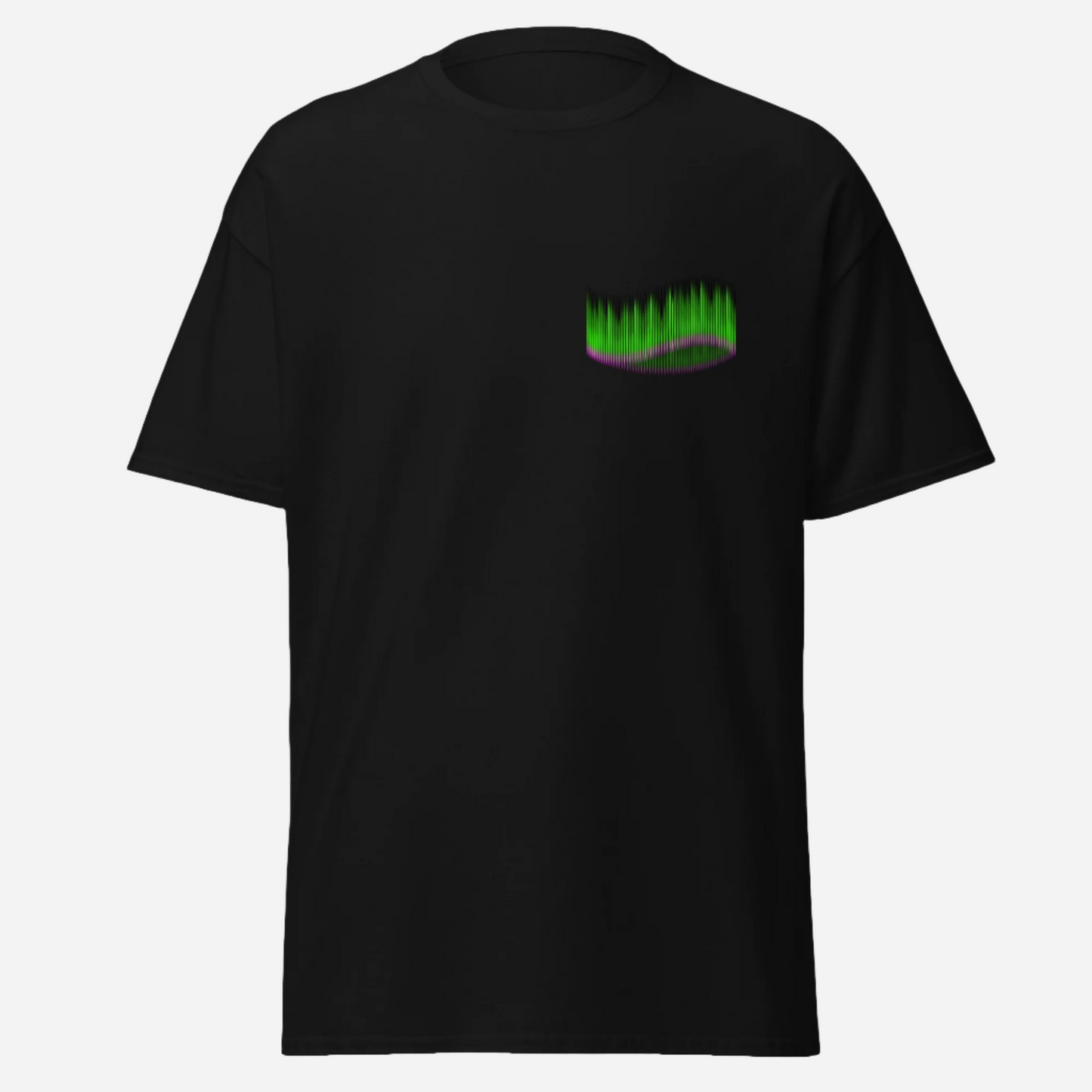 Aurora Borealis Unisex T-shirt 100% Cotton No.11