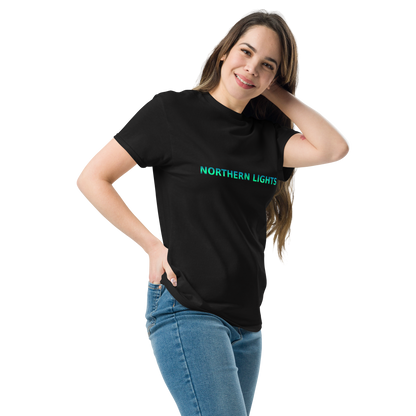 northern lights tshirt women
