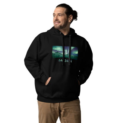 aurora northern lights men hoodie